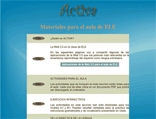 Tablet Screenshot of activalista.com